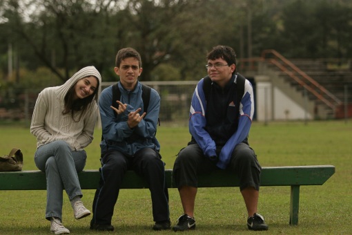 Sheila, Murilo e Leandro.